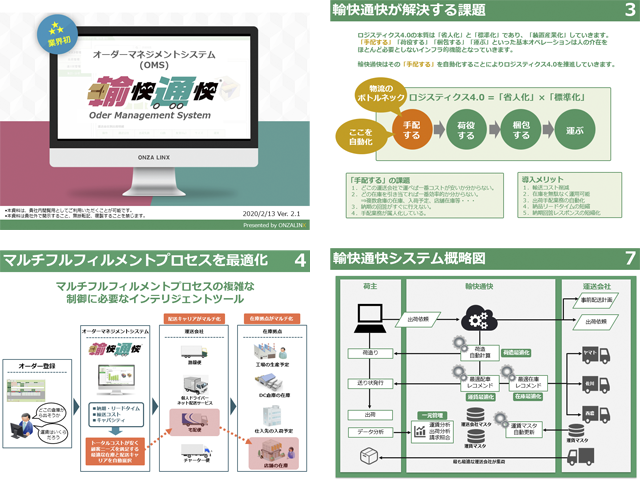 『輸快通快』カタログ